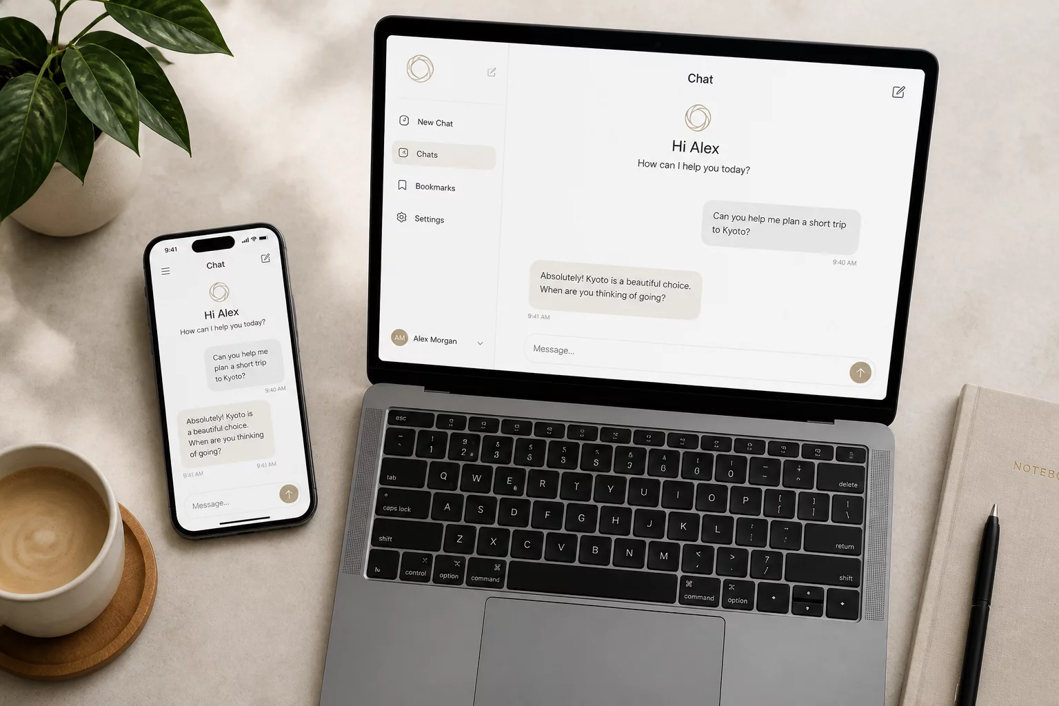 Clean UI Interface